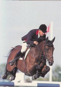 1995 Collect-A-Card Equestrian #15 Herve Godignon / Si Joile Front